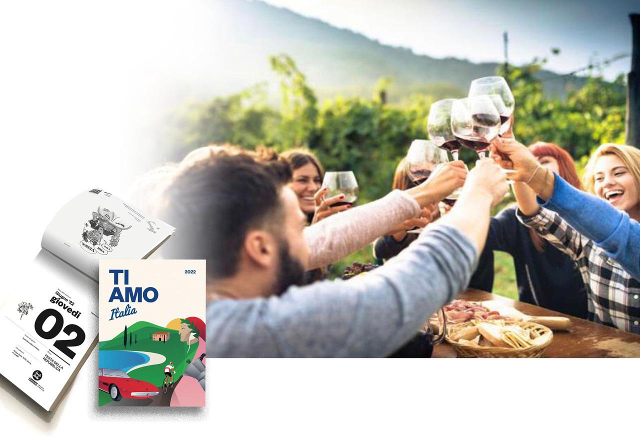 TI AMO ITALIA Scheurkalender 2022